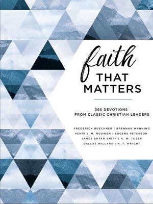 cover image of Faith That Matters